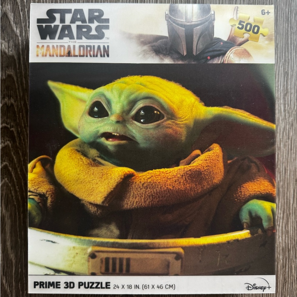 Disney Star Wars Mandalorian Green and Brown 3D Puzzle
